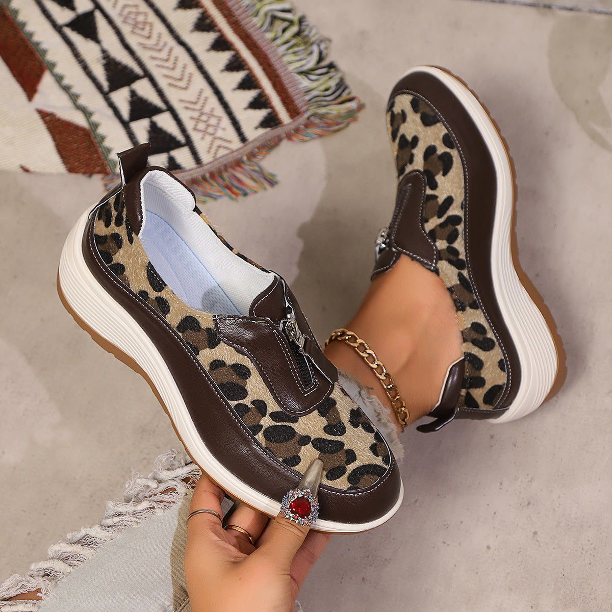 🔥LAST DAY 60% OFF💥OrthoFit Women's Comfort Leather Shoes