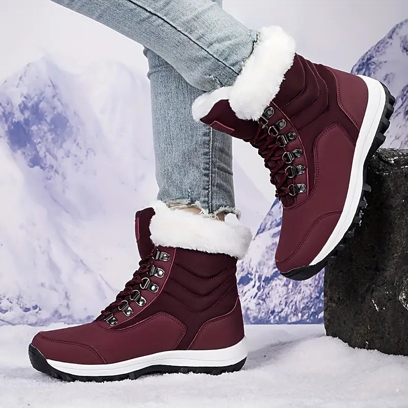 🔥Last Day Promotion 50% OFF 🔥Women's Winter Fashionable Fleece-Lined Snow Boots