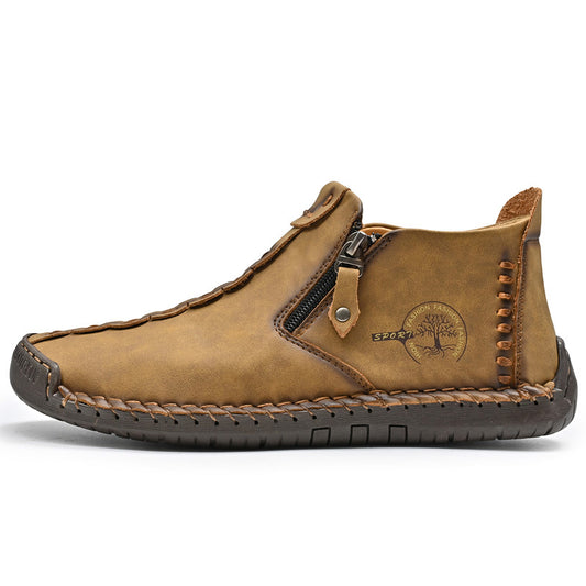🚶‍♀️👢48% OFF !!!⏱️Clearance!!✨Women's Casual Fashion Non-slip Leather Medieval Slip-on Boots