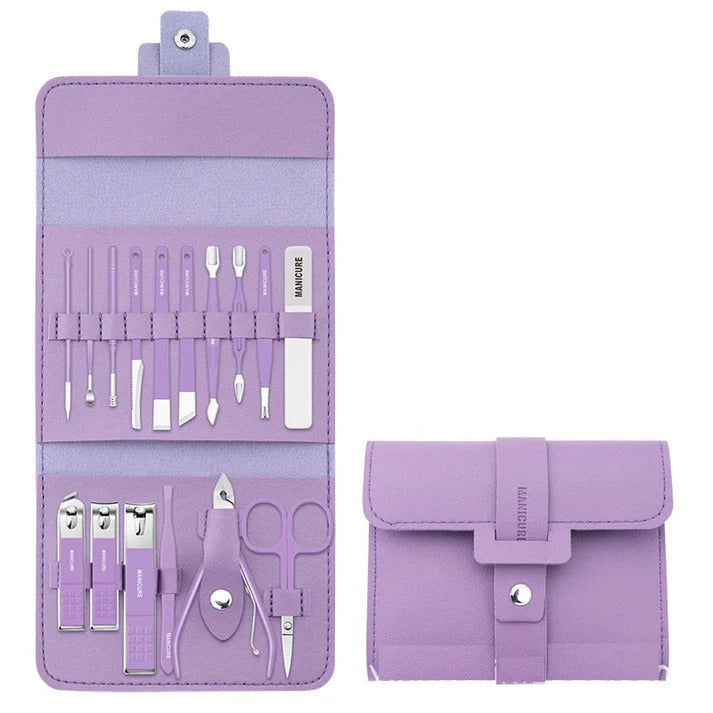 🔥Special Hot Sale 50% OFF🔥 Good-looking Foldable Stainless Steel Nail Clipper Set