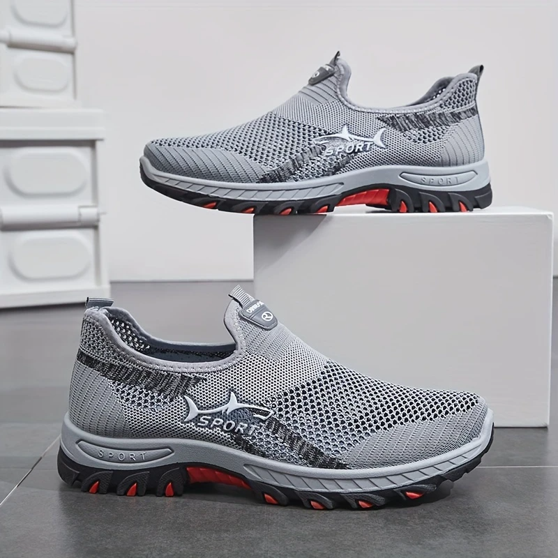 Men's Slip-on Orthopedic Shoes,  Breathable Mesh Comfort Sneakers