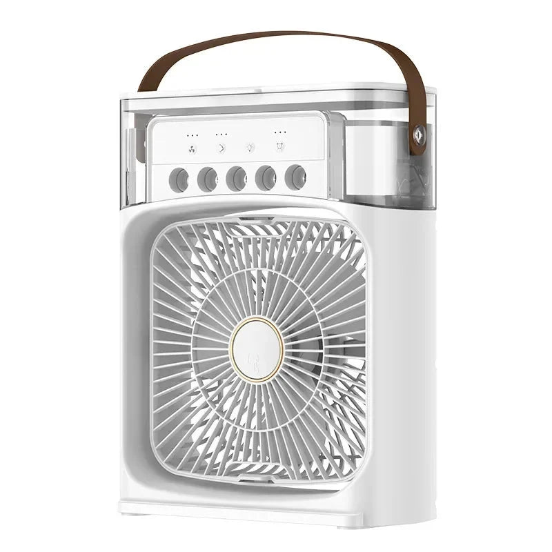 Portable Air Conditioner Fan, USB Mini Air Cooler Fan