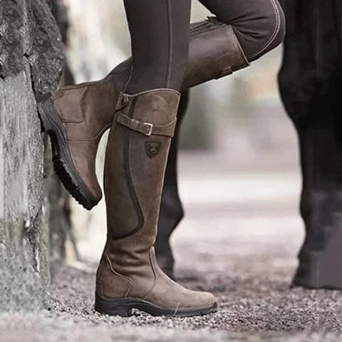 🔥LAST DAY 50% OFF🎁 WOMEN'S WATERPROOF ORTHOPEDIC HIGH HEEL RIDING BOOTS