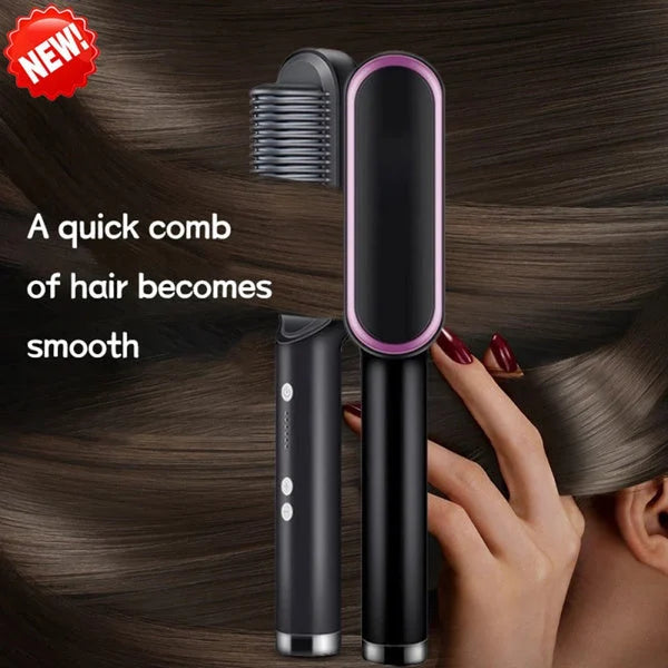 🔥HOT SALE 49% OFF🔥 💇‍♀Negative Ion Hair Straightener Styling Comb