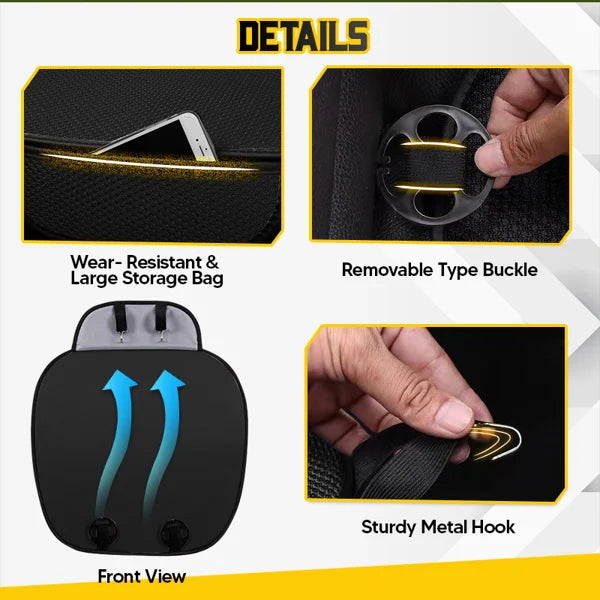 🔥Breathable & Anti-Slip Cotton Car Seat Covers !🔥