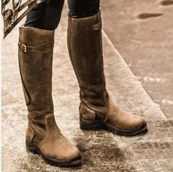 🔥LAST DAY 50% OFF🎁 WOMEN'S WATERPROOF ORTHOPEDIC HIGH HEEL RIDING BOOTS
