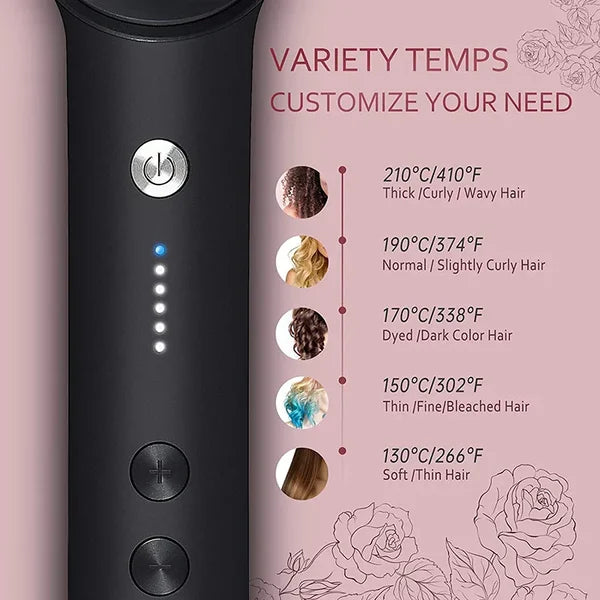 🔥HOT SALE 49% OFF🔥 💇‍♀Negative Ion Hair Straightener Styling Comb