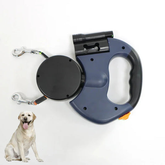 Dual Retractable Dog Leash