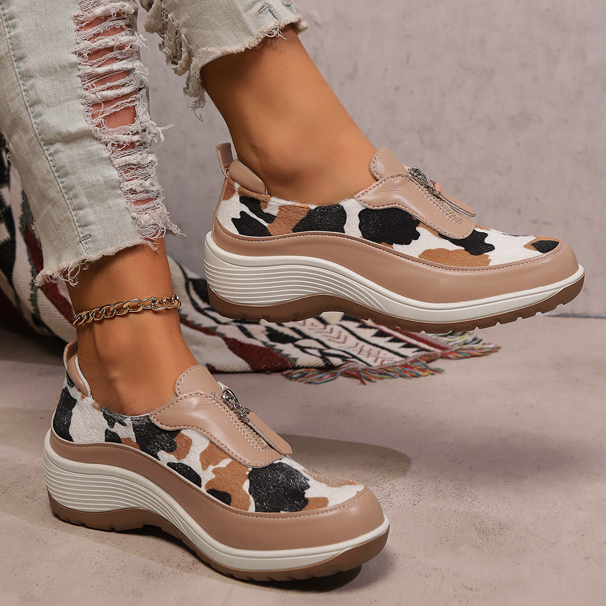 🔥LAST DAY 60% OFF💥OrthoFit Women's Comfort Leather Shoes