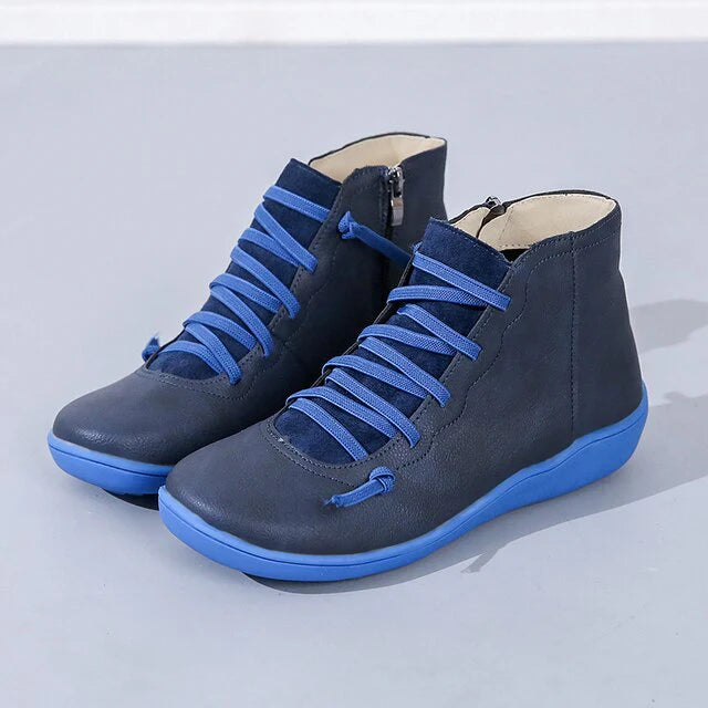 🔥49% Off Today🔥 Women's Vintage Leather Arch Support Ankle Boots