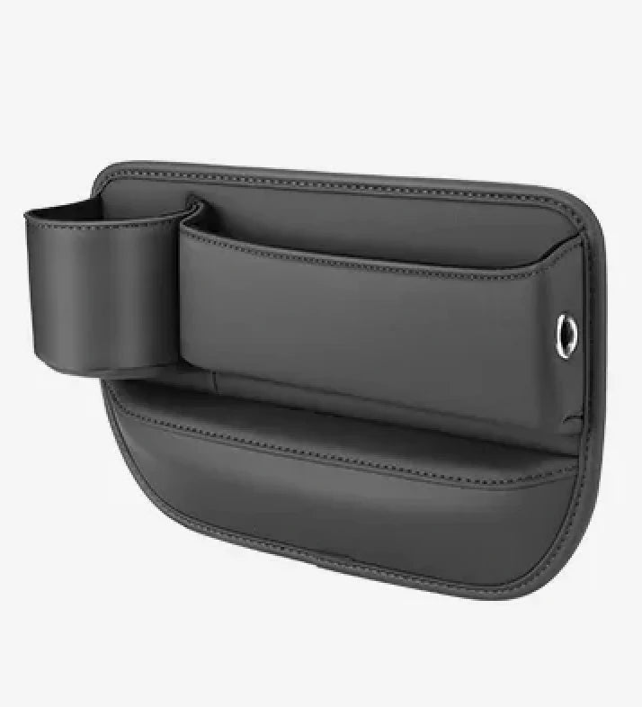 🔥HOT SALE 45% OFF 💖Car Leather Cup Holder Gap Filler Organizer Bag [Universal Fitment]