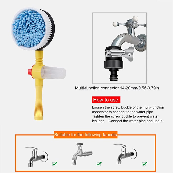 🔥Hot Sale 49% OFF🔥New Self-spinning Car Wash Mops
