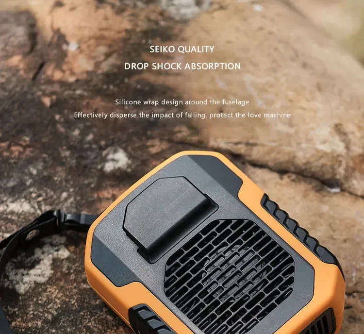 Summer Sale 45% Off🔥 2025 Smart AI Long-lasting Battery Powerful Portable Waist Clip Fan, Wearable Hanging Neck Fan