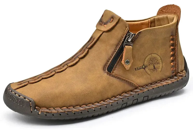 🚶‍♀️👢48% OFF !!!⏱️Clearance!!✨Women's Casual Fashion Non-slip Leather Medieval Slip-on Boots