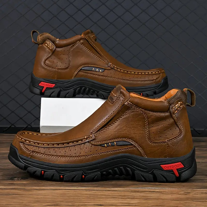EaseStep™ Waterproof Non-Slip Ankle Boots – Soft Comfort & Orthopedic Support