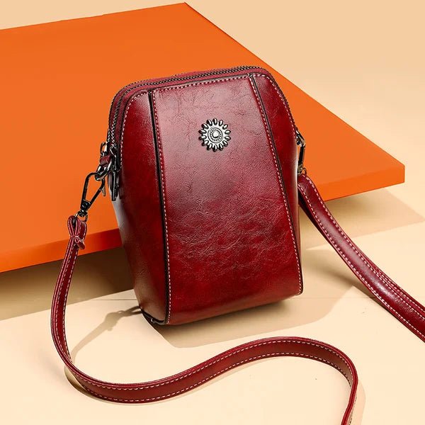 🔥NEW YEAR SALE - 50% OFF👜Premium Leather All-in-one Crossbody Phone Bag - Beelovy